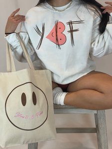 YBF Heart Crew Neck